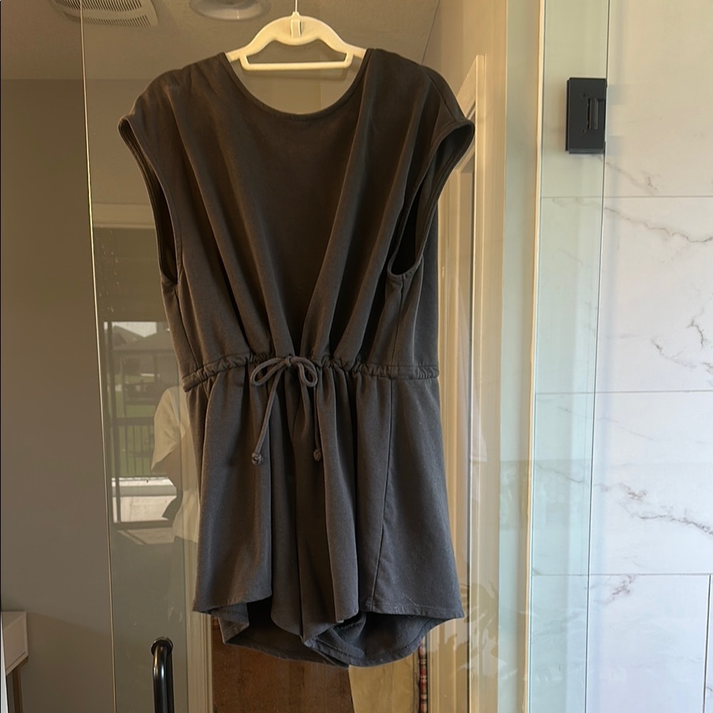 H&M Dark Gray Jumpsuit